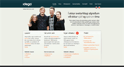 Desktop Screenshot of idega.is